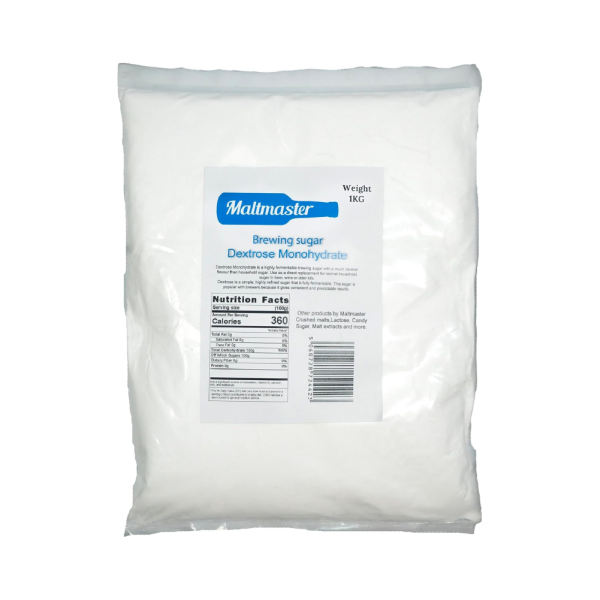 Maltmaster 1Kg Dextrose sugar, White