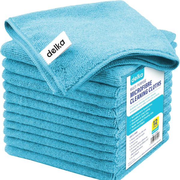 Microfibre Cleaning Cloths - Teal