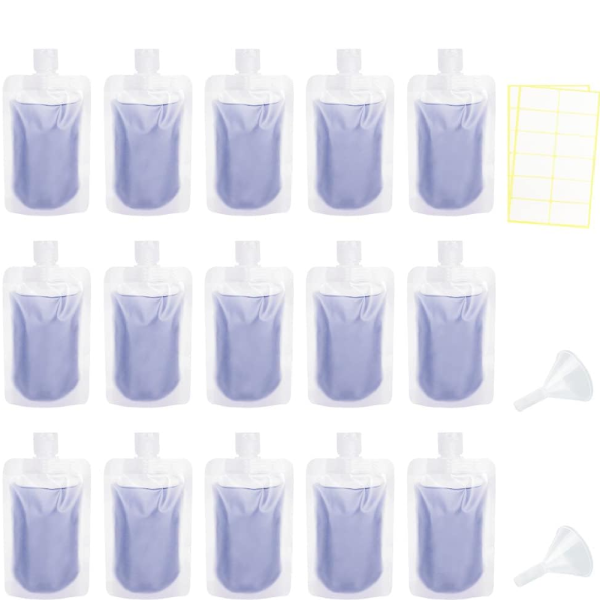 15 Pcs Travel Bottles for Toiletries